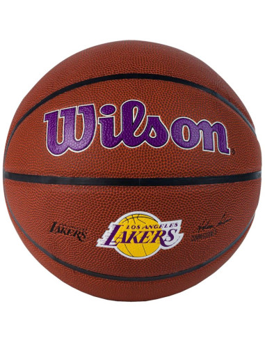 Piłka do koszykówki wilson team alliance los angeles lakers ball
