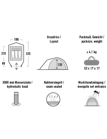 Namiot high peak nevada 3.1