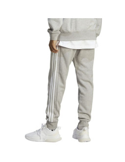 Spodnie adidas essentials french terry tapered cuff 3-stripes m 2