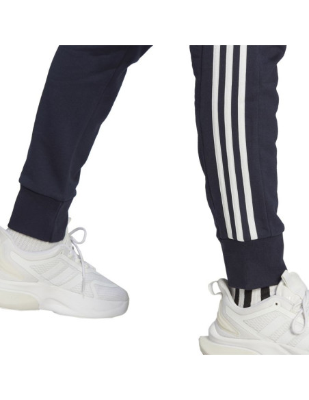 Spodnie adidas essentials french terry tapered cuff 3-stripes m