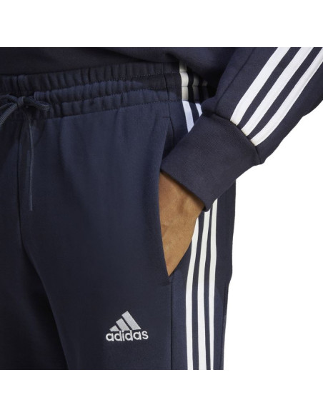 Spodnie adidas essentials french terry tapered cuff 3-stripes m