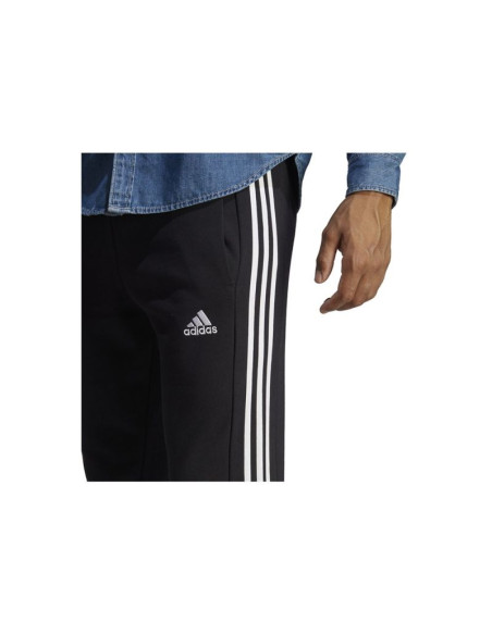 Spodnie adidas essentials french terry tapered cuff 3-stripes m