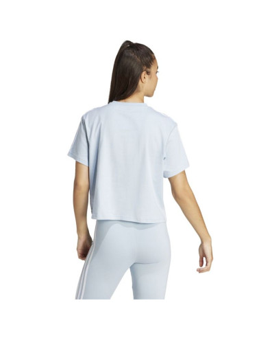 Koszulka adidas essentials 3-stripes single jersey crop top w