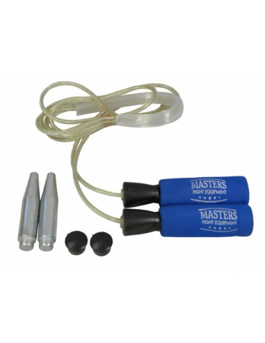 Skakanka bokserska z obciążnikami 2 x 160g sbs-w