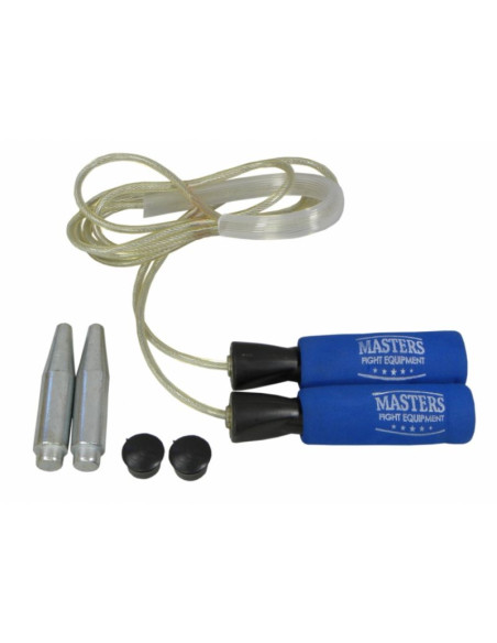 Skakanka bokserska z obciążnikami 2 x 160g sbs-w