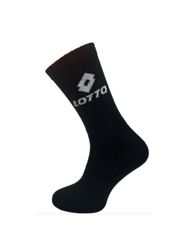 Skarpety frotte lotto czarne 3 pary 069739