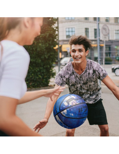 Piłka do koszykówki meteor fluo
