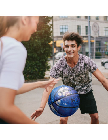 Piłka do koszykówki meteor fluo
