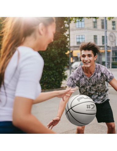 Piłka do koszykówki meteor fluo