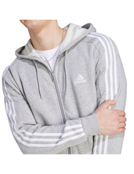 Bluza adidas essentials fleece 3-stripes full-zip m
