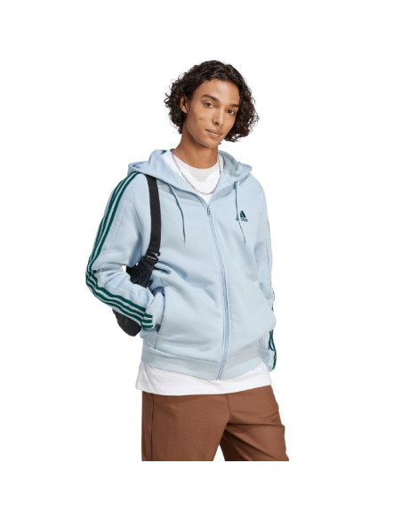 Bluza adidas essentials fleece 3-stripes full-zip m