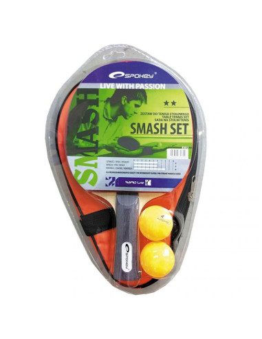 Zestaw do ping ponga spokey smash set 81812