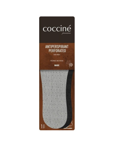 Wkładki do butów coccine antiperspirant perforated