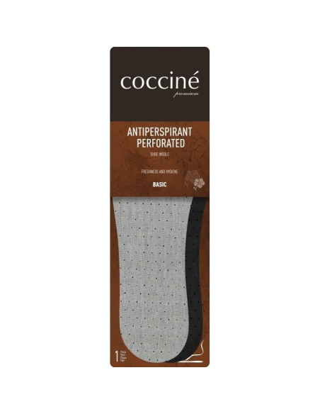 Wkładki do butów coccine antiperspirant perforated