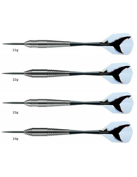 Rzutki harrows silver shark steeltip