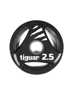 Talerz olimpijski tiguar pu 2,5 kg ti 2