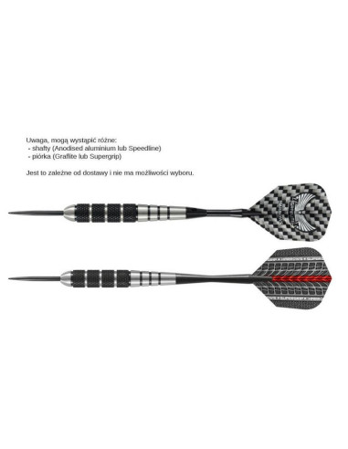 Rzutki harrows black jack steeltip