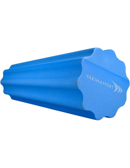 Wałek, roller fitness do masażu yakima niebieski