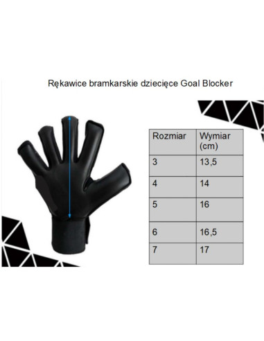 Rękawice bramkarskie yakima sport goal blocker jr