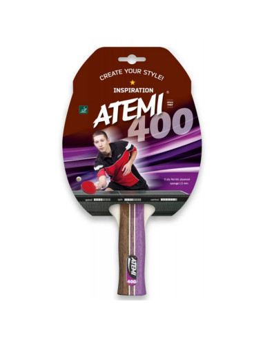 Rakietka do tenisa stołowego atemi 400 s214563