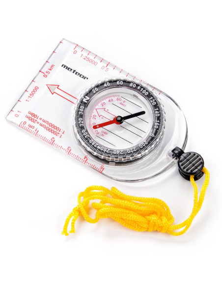 Kompas meteor z linijką 71017