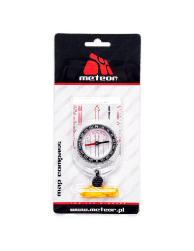 Kompas meteor z linijką 71017