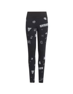 Legginsy adidas jg bluv q3 tight jr 2