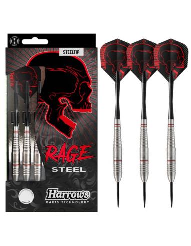 Rzutki harrows rage steel steeltip