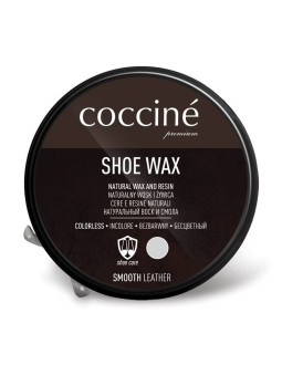 Preparat coccine bezbarwna pasta wosk i żywica do skór licowych 2