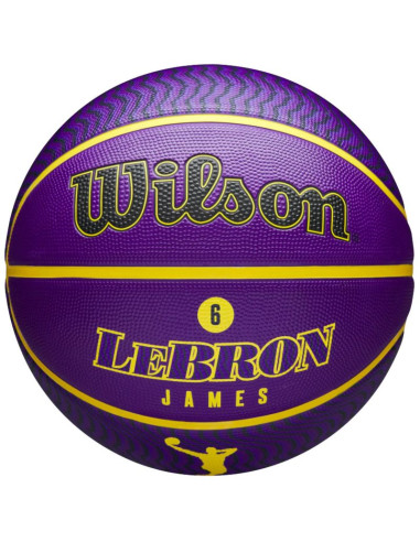 Piłka wilson nba player icon lebron james outdoor ball