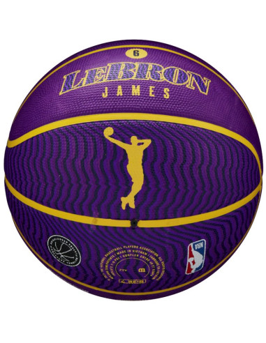 Piłka wilson nba player icon lebron james outdoor ball
