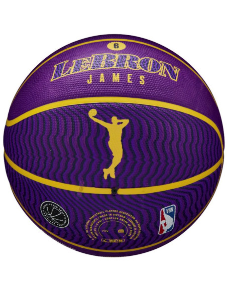 Piłka wilson nba player icon lebron james outdoor ball