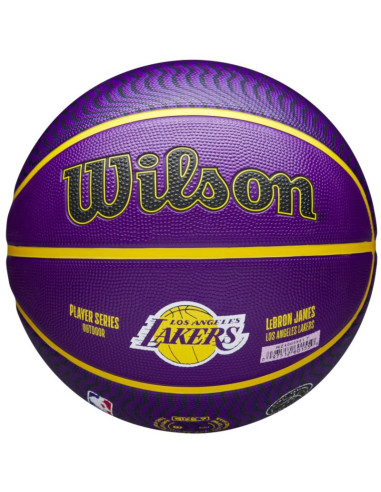 Piłka wilson nba player icon lebron james outdoor ball