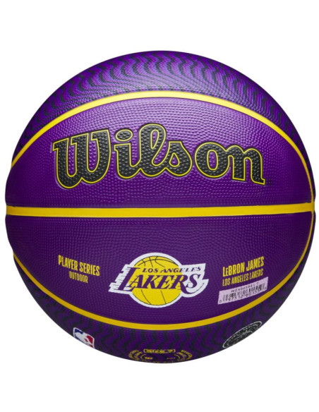 Piłka wilson nba player icon lebron james outdoor ball