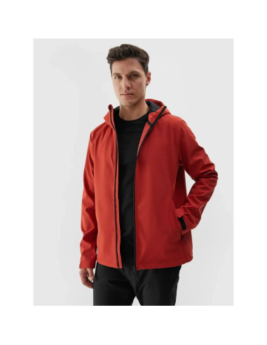 Kurtka softshell wiatroodporna 4f m 4fwaw24tsofm283