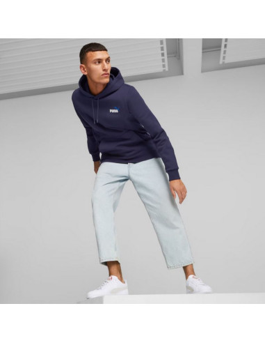 Bluza puma ess+ 2 col small logo hoodie fl m 674471