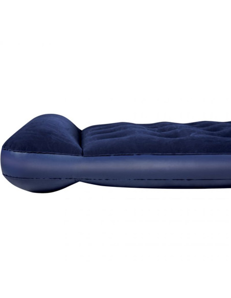 Materac welurowy bestway double pompką 191x137x28cm 67225-6317