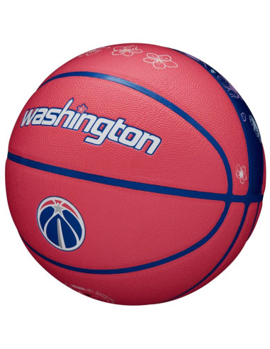 Piłka do koszykówki wilson nba team city collector washington wizards ball