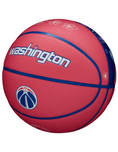 Piłka do koszykówki wilson nba team city collector washington wizards ball