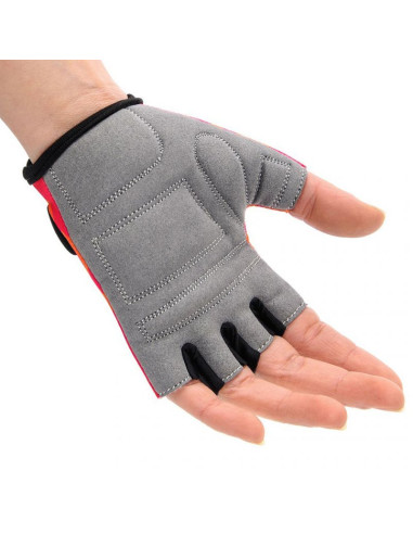 Rękawiczki rowerowe meteor big flower jr 24181