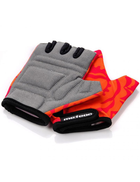 Rękawiczki rowerowe meteor big flower jr 24181