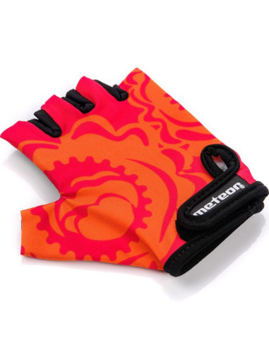 Rękawiczki rowerowe meteor big flower jr 24181