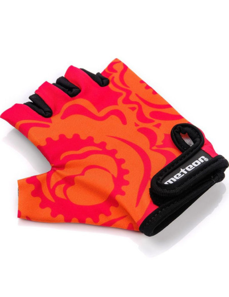 Rękawiczki rowerowe meteor big flower jr 24181