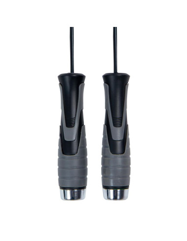 Skakanka speed z obciążnikami 2 x 100g bk256