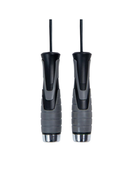 Skakanka speed z obciążnikami 2 x 100g bk256