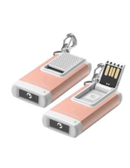 Latarka ledlenser k4r grey window box usb