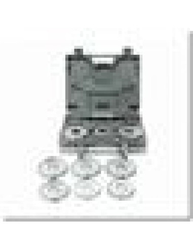 Ciężarek żeliwny pokryty winylem hms 5.0 kg 17023