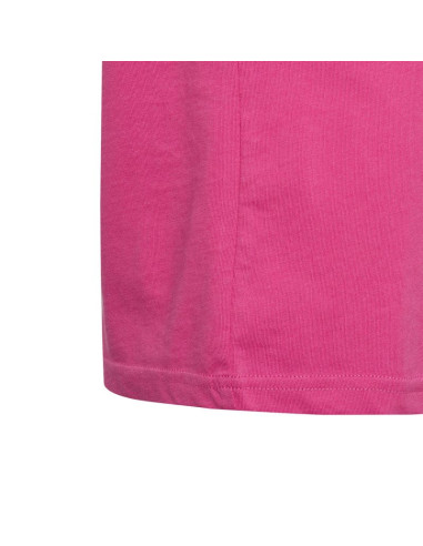 Koszulka adidas essentials 3-stripes cotton loose fit boyfriend tee jr