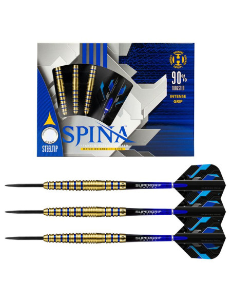 Rzutki harrows spina gold 90% steeltip