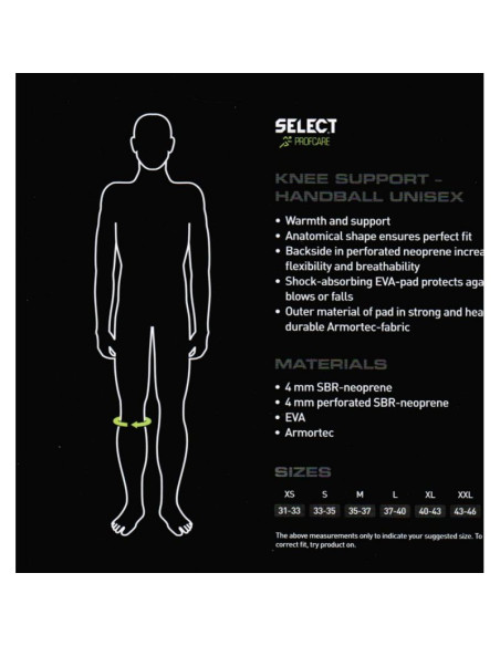 Ochraniacz kolana select profcare neopren